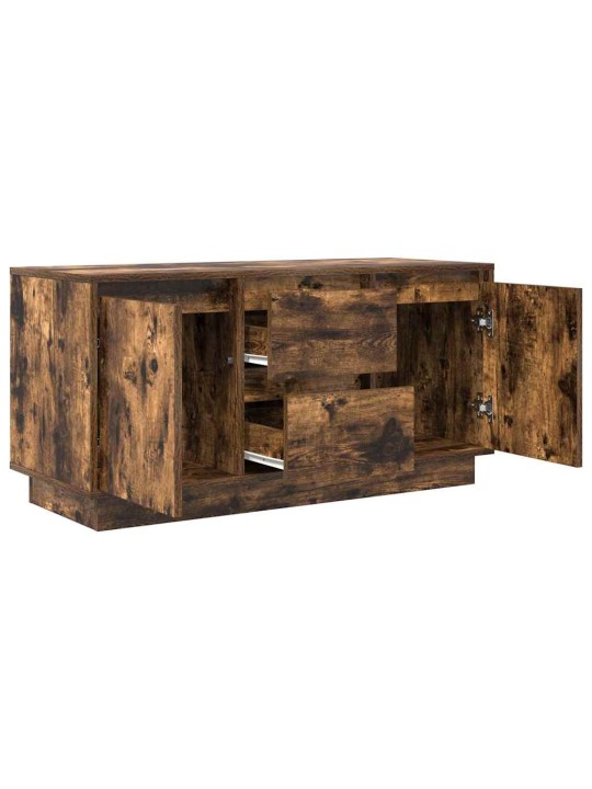 Tv-taso led-valoilla savutammi 100x41x50 cm