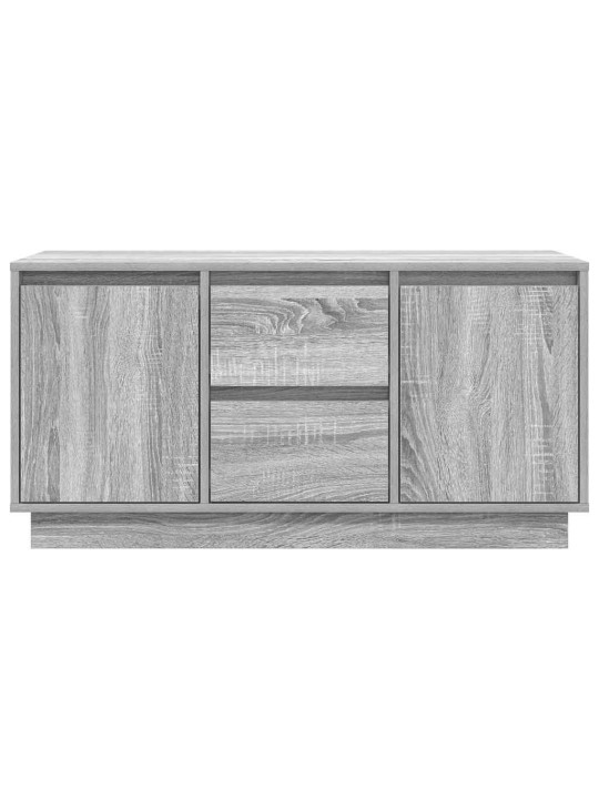 Tv-taso led-valoilla harmaa sonoma 100x41x50 cm