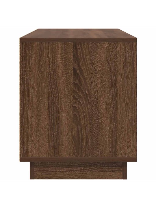 Tv-taso led-valoilla ruskea tammi 100x41x50 cm