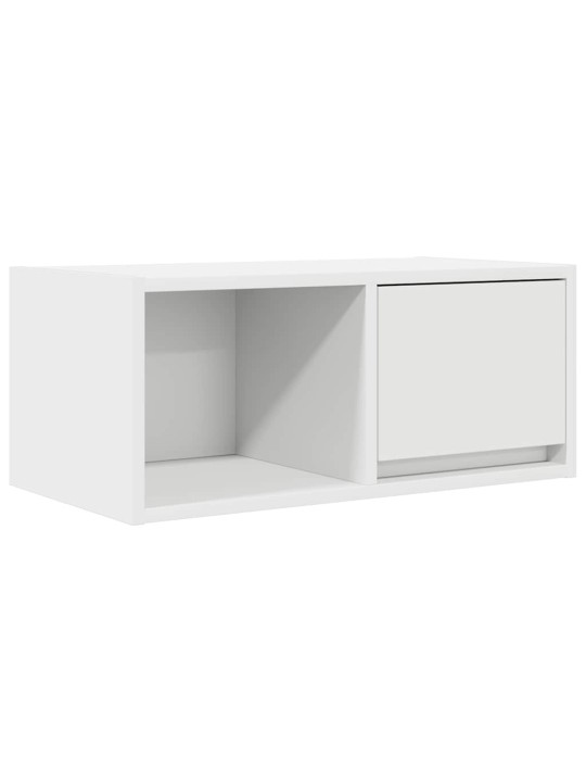Tv-taso valkoinen 60x31x25,5 cm tekninen puu