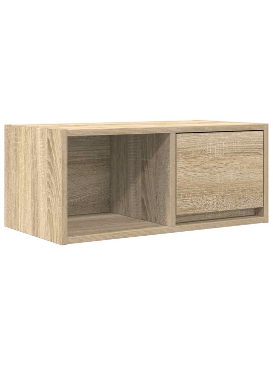Tv-taso sonoma-tammi 60x31x25,5 cm tekninen puu