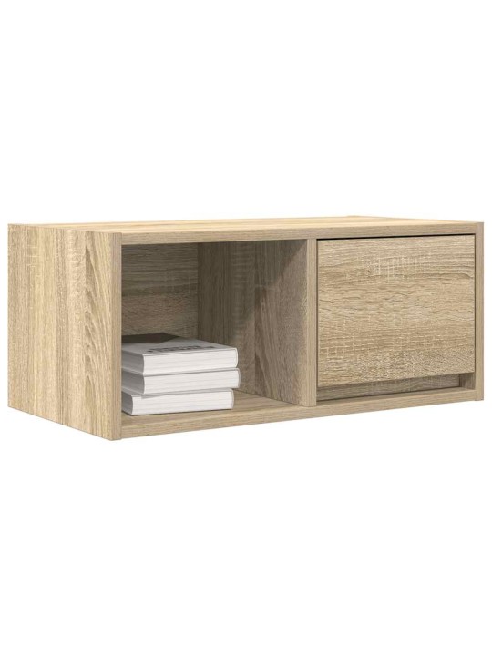 Tv-taso sonoma-tammi 60x31x25,5 cm tekninen puu