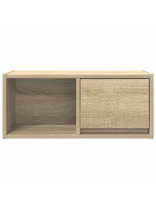Tv-taso sonoma-tammi 60x31x25,5 cm tekninen puu