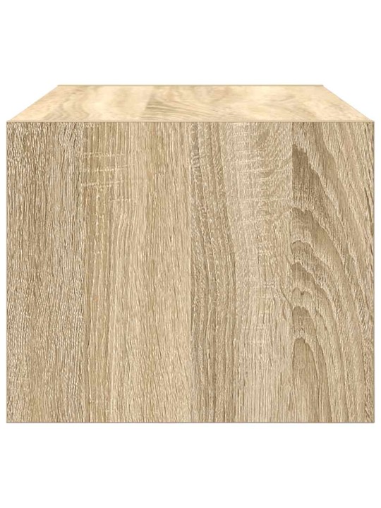 Tv-taso sonoma-tammi 60x31x25,5 cm tekninen puu