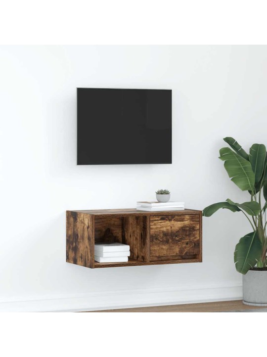 Tv-taso savutammi 60x31x25,5 cm tekninen puu