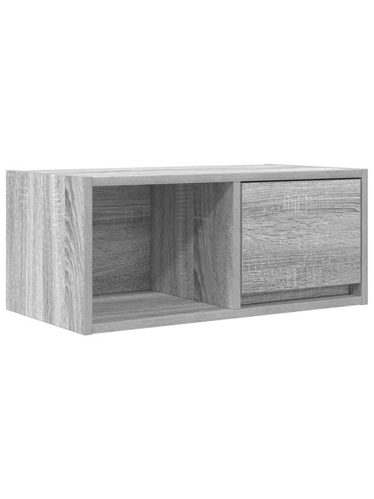 Tv-taso harmaa sonoma 60x31x25,5 cm tekninen puu