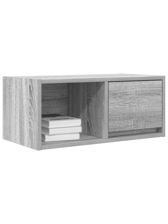 Tv-taso harmaa sonoma 60x31x25,5 cm tekninen puu