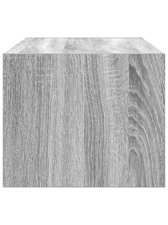 Tv-taso harmaa sonoma 60x31x25,5 cm tekninen puu