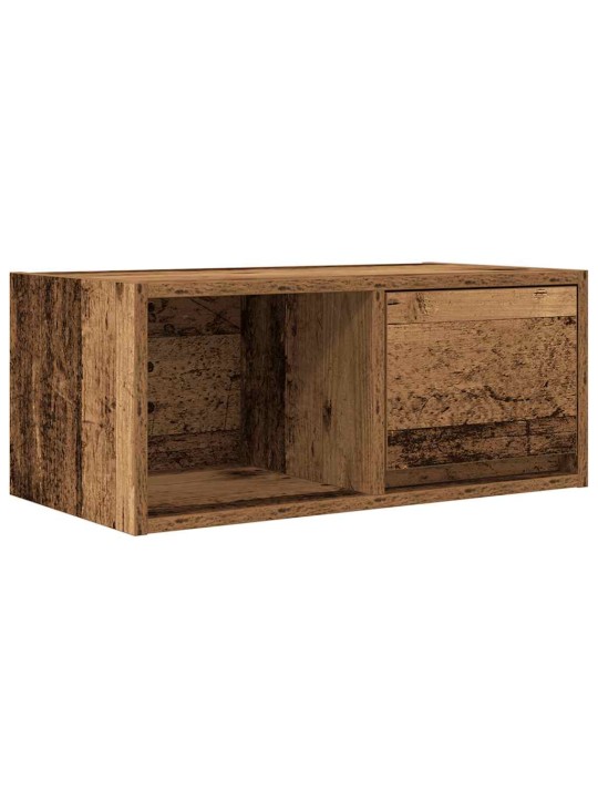 Tv-taso vanha puu 60x31x25,5 cm suunniteltu puu