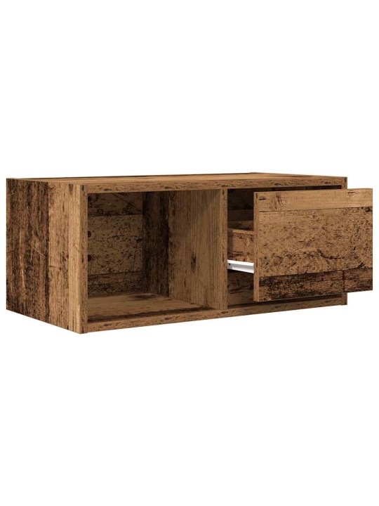 Tv-taso vanha puu 60x31x25,5 cm suunniteltu puu