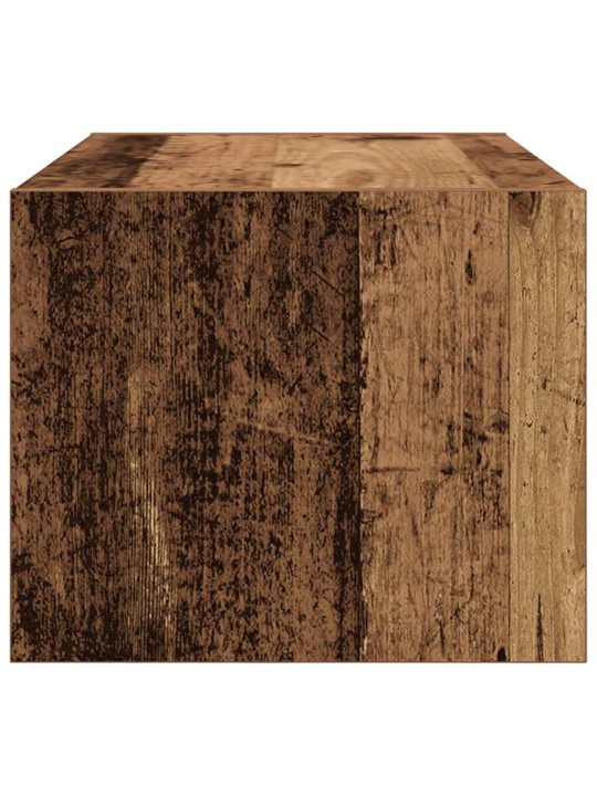 Tv kaapit 2 kpl vanha puu 60x31x25,5 cm suunniteltu puu
