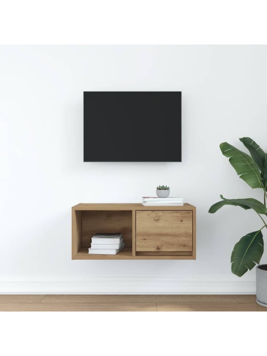 Tv-taso artesaani tammi 60x31x25,5 cm tekninen puu