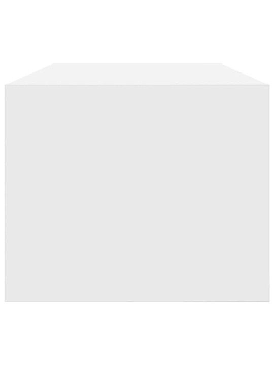 Tv-seinäkaapit 2 kpl valkoinen 80x31x25,5 cm tekninen puu