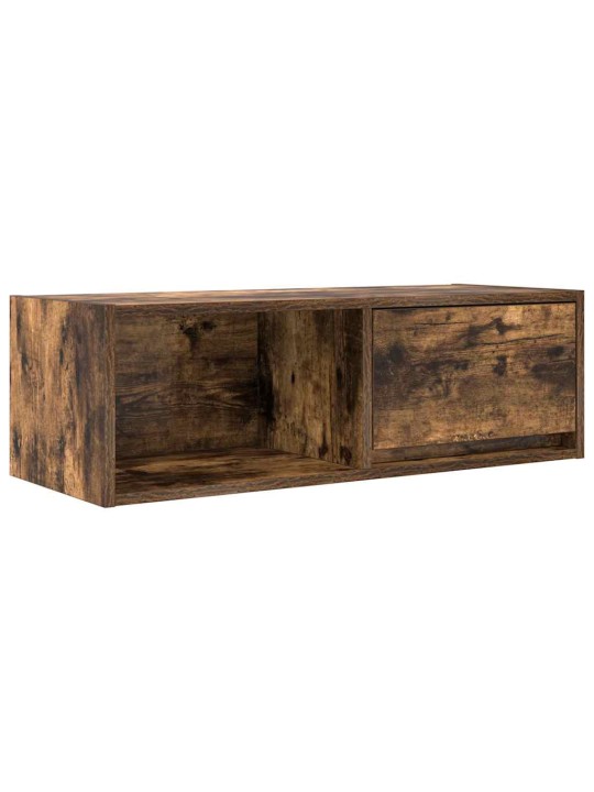 Tv-taso savutammi 80x31x25,5 cm tekninen puu