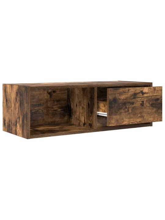 Tv-taso savutammi 80x31x25,5 cm tekninen puu