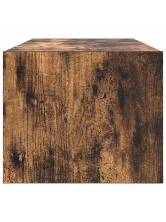 Tv-taso savutammi 80x31x25,5 cm tekninen puu