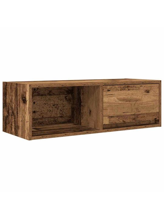 Tv-taso vanha puu 80x31x25,5 cm suunniteltu puu