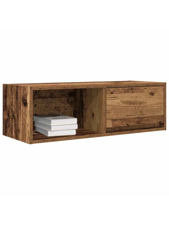 Tv-taso vanha puu 80x31x25,5 cm suunniteltu puu