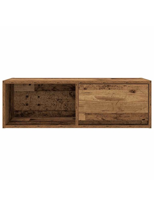 Tv-taso vanha puu 80x31x25,5 cm suunniteltu puu