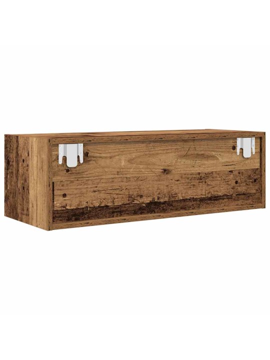 Tv-taso vanha puu 80x31x25,5 cm suunniteltu puu
