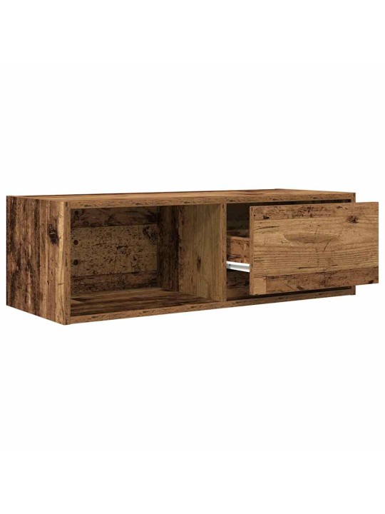 Tv kaapit 2 kpl vanha puu 80x31x25,5 cm suunniteltu puu