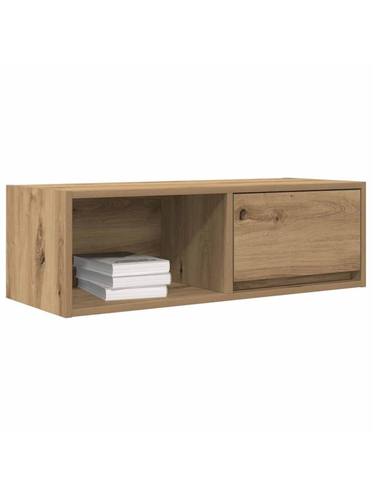 Tv-taso käsityöläinen tammi 80x31x25,5 cm tekninen puu