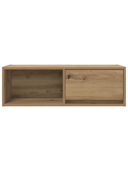 Tv-taso käsityöläinen tammi 80x31x25,5 cm tekninen puu