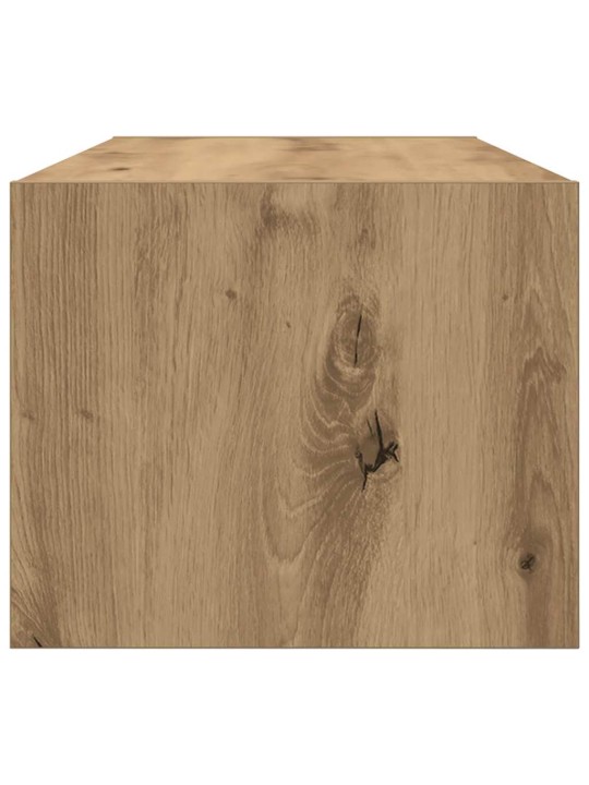 Tv-taso käsityöläinen tammi 80x31x25,5 cm tekninen puu