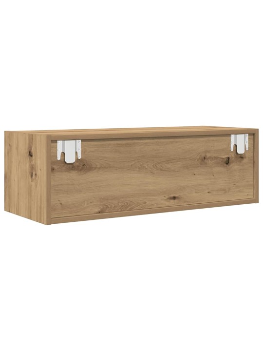 Tv-taso käsityöläinen tammi 80x31x25,5 cm tekninen puu