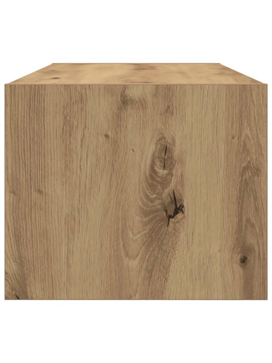 Tv-seinäkaapit 2 kpl 80x31x25,5 cm tekninen puu