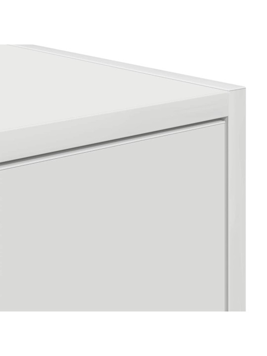 Tv kaappi valkoinen 100x31x25,5 cm engineered wood