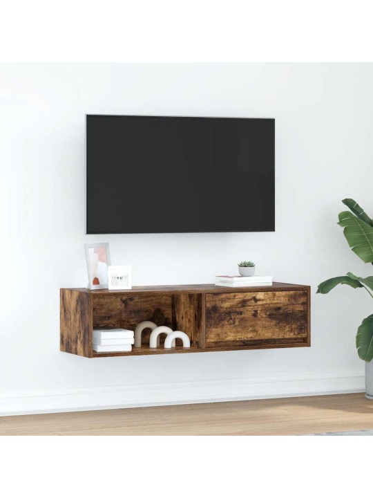 Tv-taso savutammi 100x31x25,5 cm tekninen puu