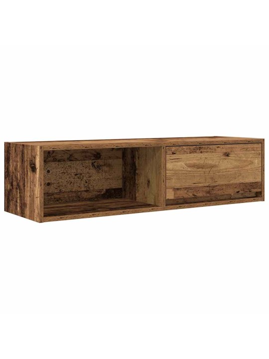 Tv-taso vanha puu 100x31x25,5 cm suunniteltu puu