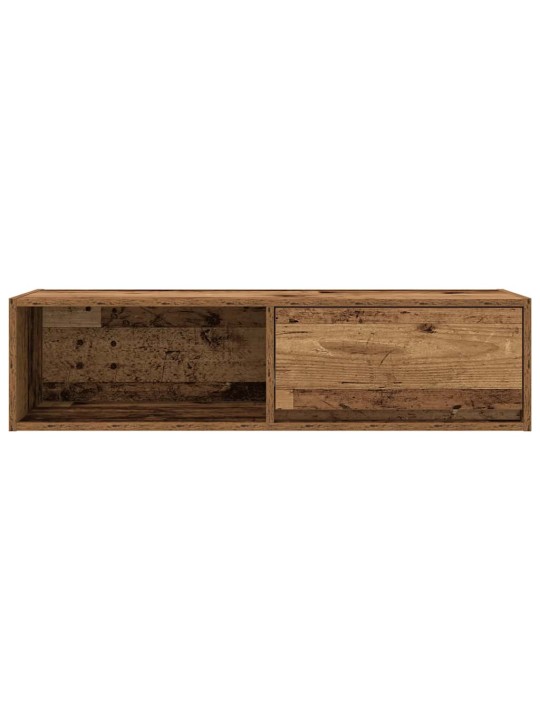 Tv-taso vanha puu 100x31x25,5 cm suunniteltu puu