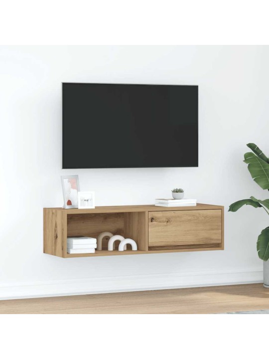 Tv-taso artesaani tammi 100x31x25,5 cm tekninen puu