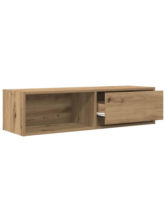 Tv-seinäkaapit 2 kpl 100x31x25,5 cm tekninen puu