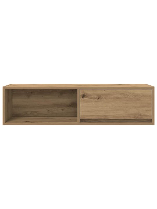 Tv-seinäkaapit 2 kpl 100x31x25,5 cm tekninen puu