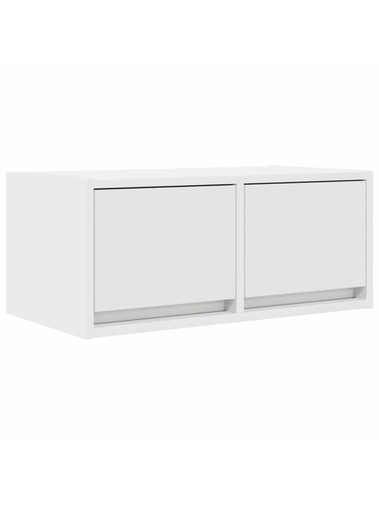 Tv-taso valkoinen 60x31x25,5 cm tekninen puu