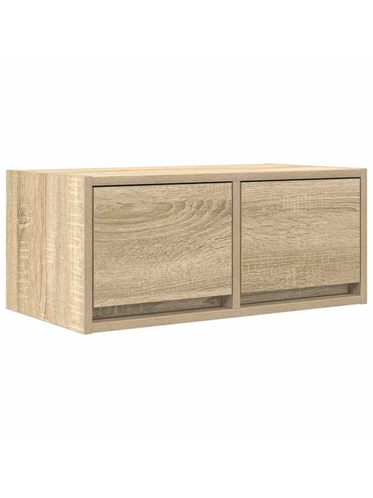 Tv-taso sonoma-tammi 60x31x25,5 cm tekninen puu