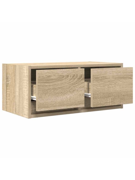 Tv-taso sonoma-tammi 60x31x25,5 cm tekninen puu