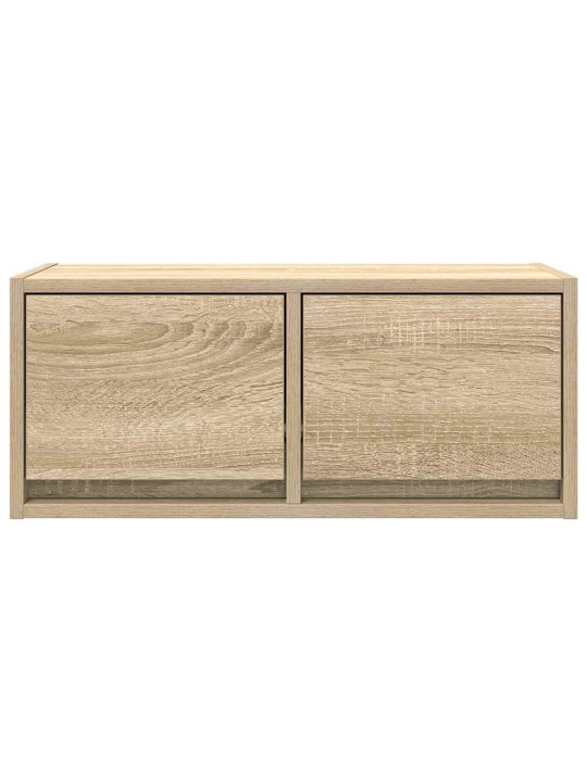 Tv-taso sonoma-tammi 60x31x25,5 cm tekninen puu