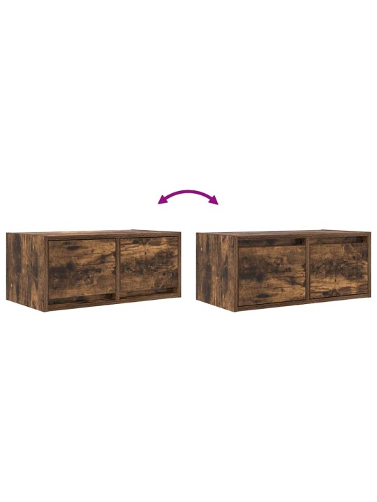 Tv-taso savutammi 60x31x25,5 cm tekninen puu