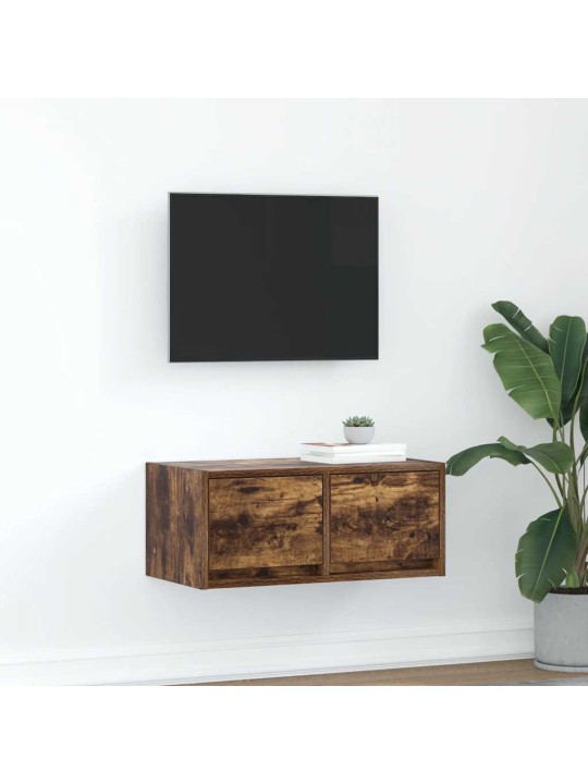 Tv-taso savutammi 60x31x25,5 cm tekninen puu