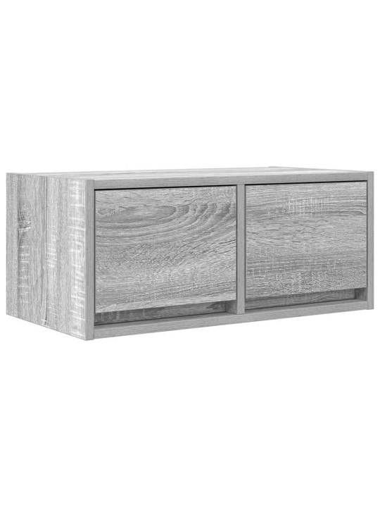 Tv-taso harmaa sonoma 60x31x25,5 cm tekninen puu