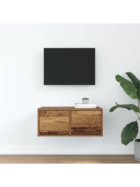 Tv-taso vanha puu 60x31x25,5 cm suunniteltu puu