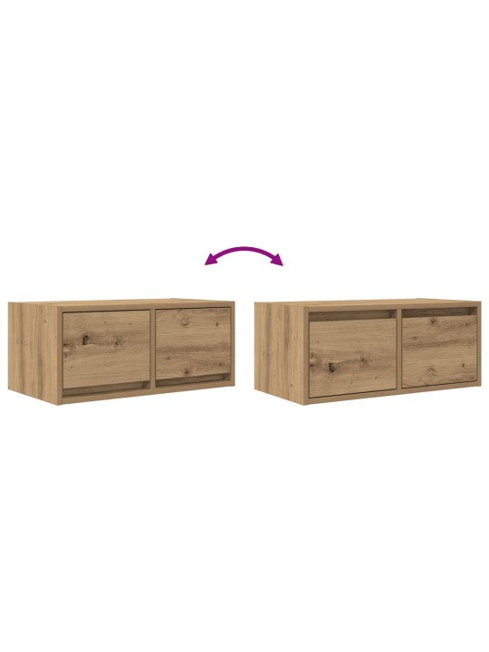 Tv-taso artesaani tammi 60x31x25,5 cm tekninen puu
