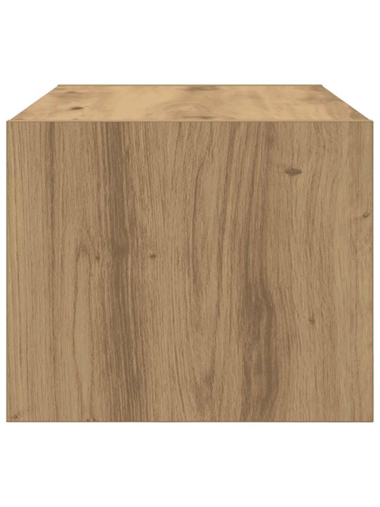Tv-seinäkaapit 2 kpl artesaani tammi 60x31x25,5 cm tekninen puu