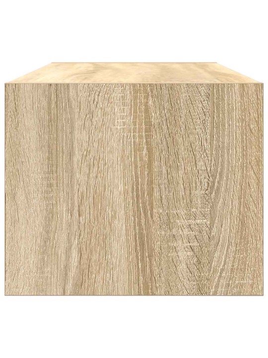 Tv-taso sonoma-tammi 80x31x25,5 cm tekninen puu