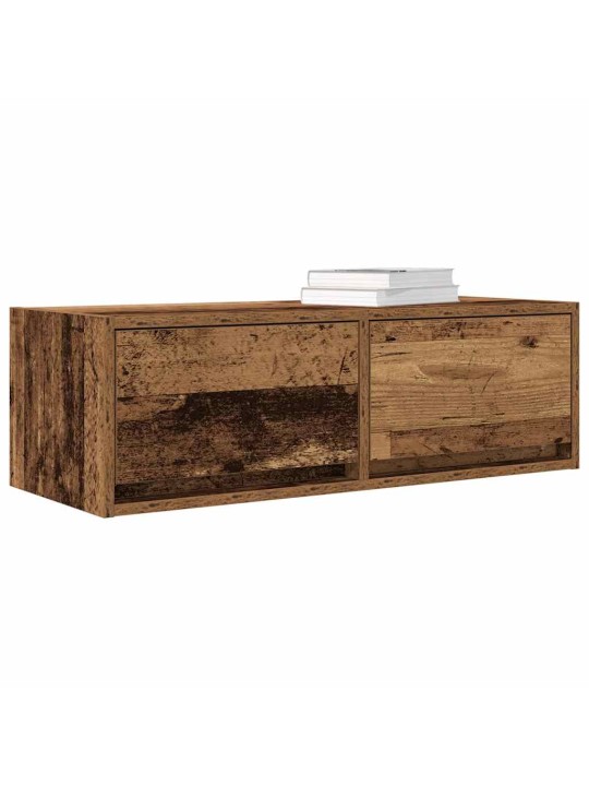 Tv-taso vanha puu 80x31x25,5 cm suunniteltu puu