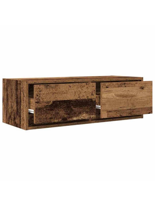 Tv-taso vanha puu 80x31x25,5 cm suunniteltu puu